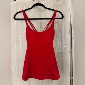 ALO Yoga Red Workout Top